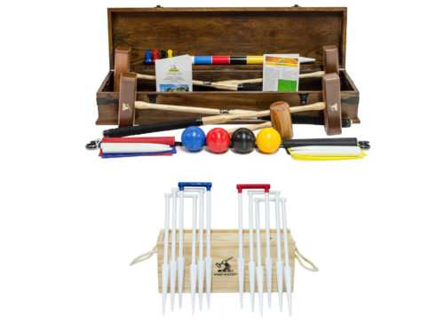 Signature Croquet Set (4 Player) - Wood Mallets