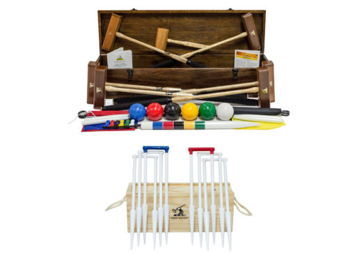 Signature Croquet Set (6 Player) - Wood Mallets